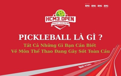 Pickleball Là Gì? Tất Cả Những Gì Bạn Cần Biết Về Môn Thể Thao Đang Gây Sốt Toàn Cầu